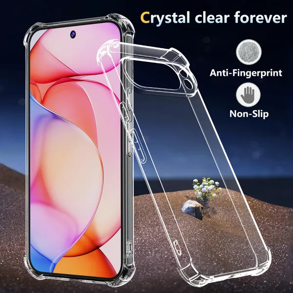 Google_Pixel_10_Pro_XL_Anti-Yellow_Bumper_Corner_Transparent_Case