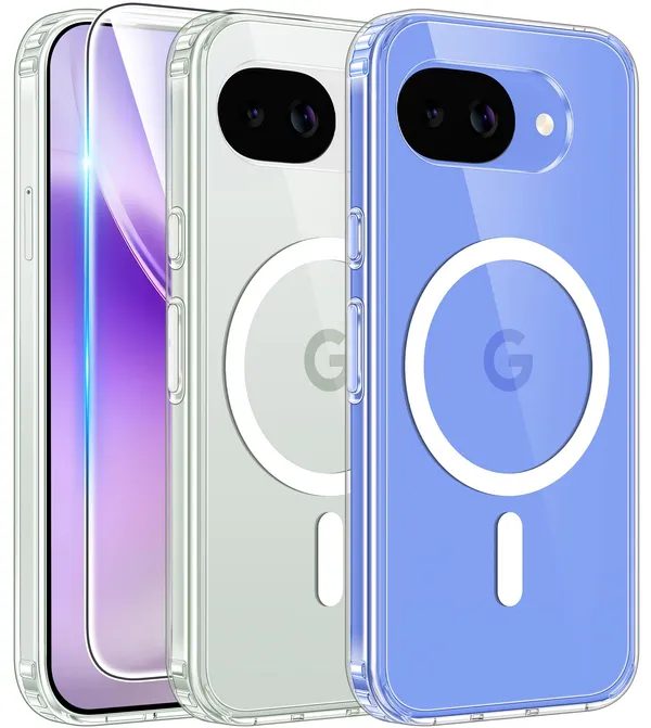 Google_Pixel_10a_Anti-Yellow_MagSafe_Transparent_Case