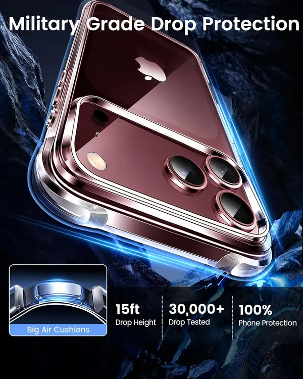Apple_iPhone_18_Pro_Max_Anti-Yellow_Bumper_Corner_Clear_Transparent_Case