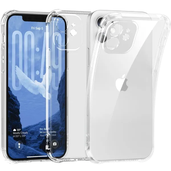 Apple_iPhone_12_Anti-Yellow_Bumper_Corner_Transparent_Case
