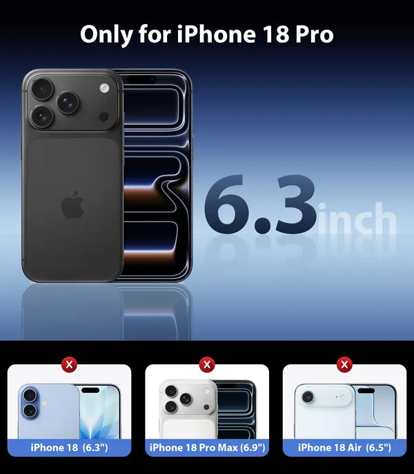 Apple_iPhone_18_Pro_Anti-Yellow_Bumper_Corner_Clear_Transparent_Case