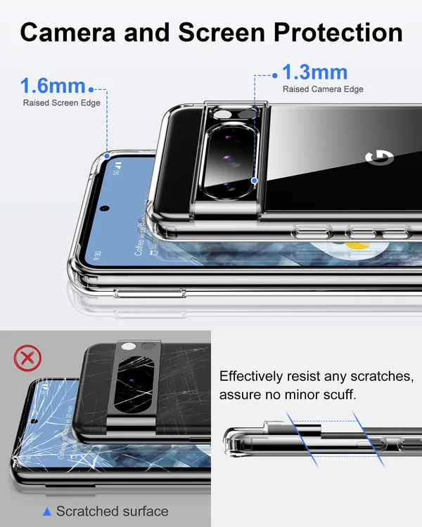 Google_Pixel_8_Pro_Anti-Yellow_Bumper_Corner_Transparent_Case