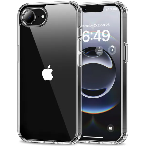 Apple_iPhone_16e_Anti-Yellow_Bumper_Corner_Crystal_Clear_Transparent_Case