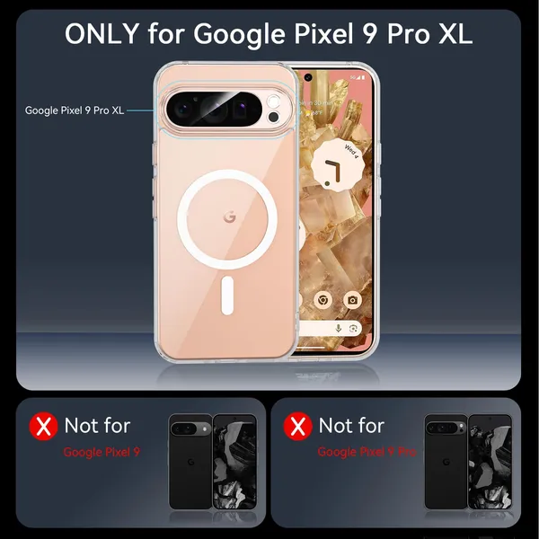 Google_Pixel_9_Pro_XL_Anti-Yellow_MagSafe_Transparent_Case