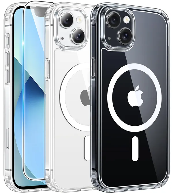Apple_iPhone_13_Mini_Anti-Yellow_MagSafe_Transparent_Case