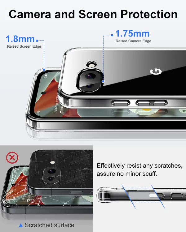 Google_Pixel_9a_Anti-Yellow_Bumper_Corner_Transparent_Case