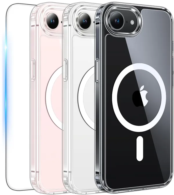 Apple_iPhone_16e_Anti-Yellow_MagSafe_Transparent_Case