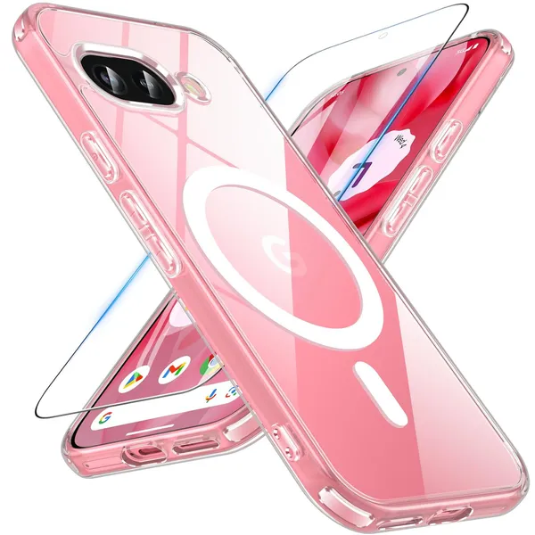 Google_Pixel_9a_Anti-Yellow_MagSafe_Transparent_Case