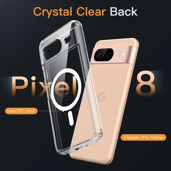 Google_Pixel_8_Anti-Yellow_MagSafe_Transparent_Case