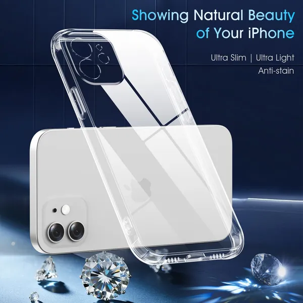 Apple_iPhone_12_Anti-Yellow_Bumper_Corner_Transparent_Case