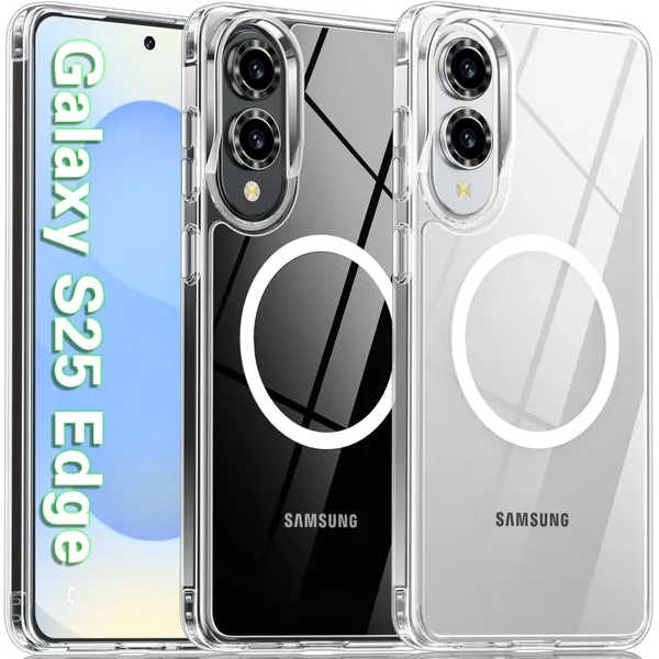 Samsung_Galaxy_S25_Edge_Anti-Yellow_MagSafe_Transparent_Case