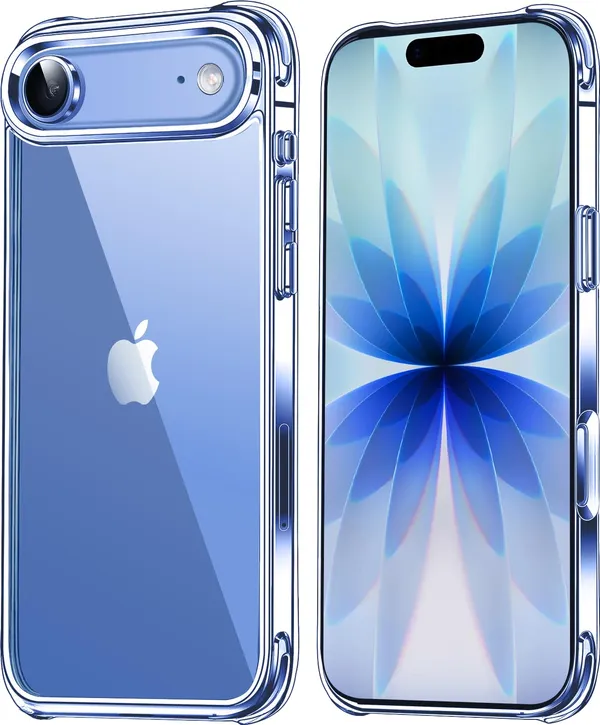 Apple_iPhone_17_Air_Anti-Yellow_Bumper_Corner_Transparent_Case