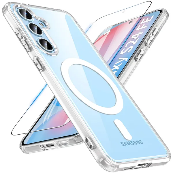 Samsung_Galaxy_S24_FE_Anti-Yellow_MagSafe_Transparent_Case