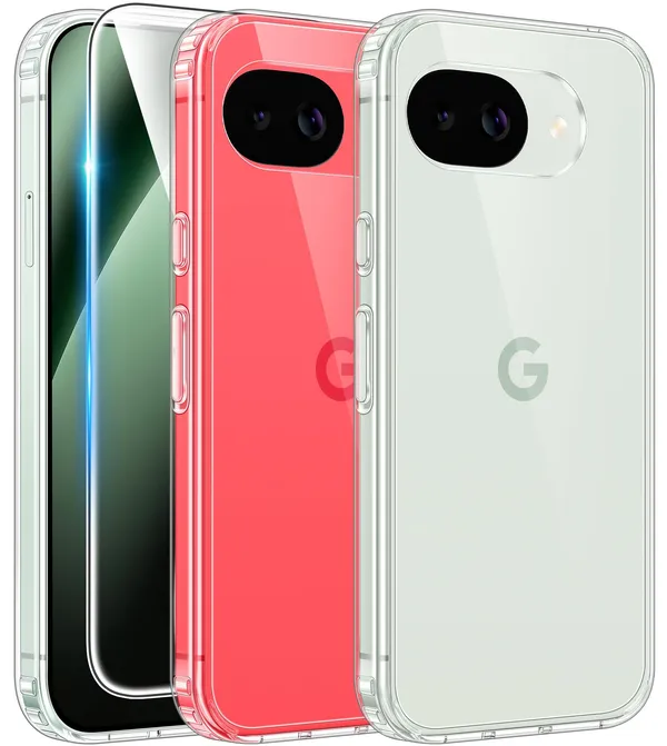 Google_Pixel_10a_Anti-Yellow_Bumper_Corner_Transparent_Case
