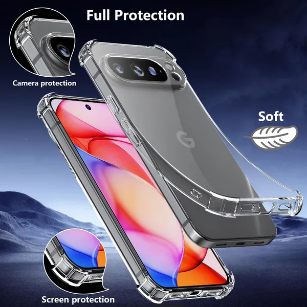 Google_Pixel_10_Pro_XL_Anti-Yellow_Bumper_Corner_Transparent_Case
