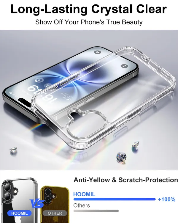 Apple_iPhone_16_Plus_Anti-Yellow_Bumper_Corner_Crystal_Clear_Transparent_Case