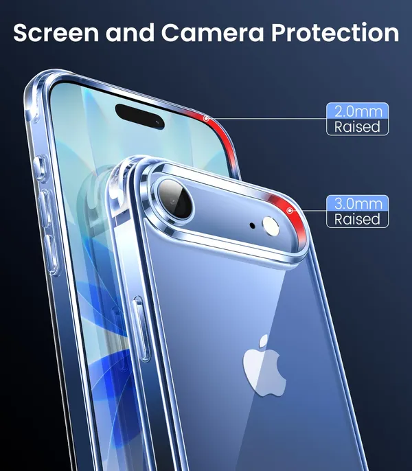 Apple_iPhone_17_Air_Anti-Yellow_Bumper_Corner_Transparent_Case