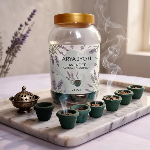 Lavender_Dhoop_Cups