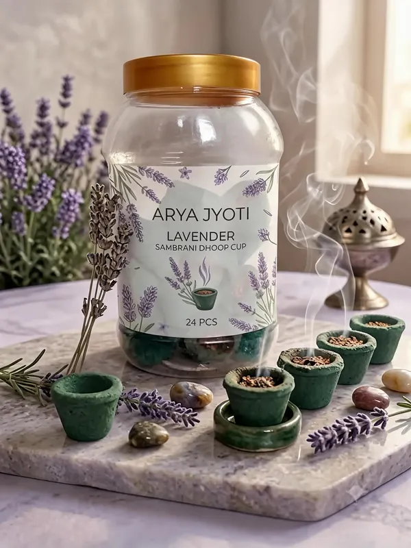 Lavender_Dhoop_Cups