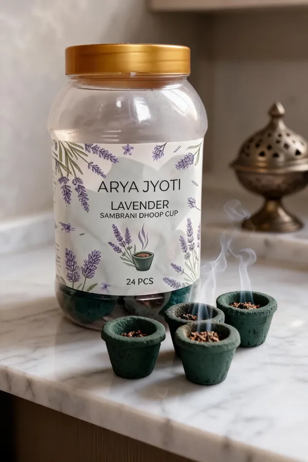 Lavender_Dhoop_Cups