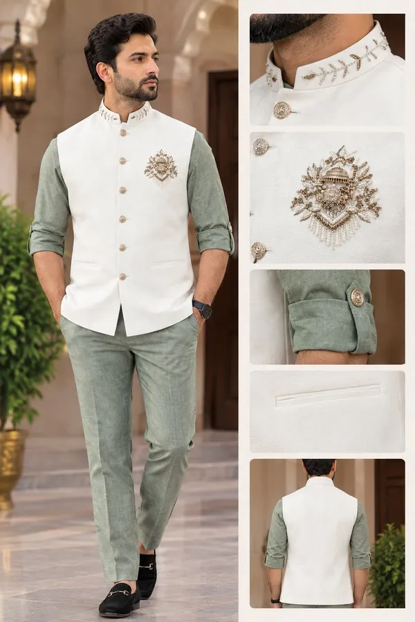 MTORA_Men's_Linen_Silk_3_Piece_Ethnic_Set_|_Shirt,_Pant_&_Modi_Jacket_/_Sleeveless_Jacket_|_Slim_Fit_|_Collar_&_Pocket_Patch_Hand_Work_|_Wedding,_Festive_&_Party_Wear