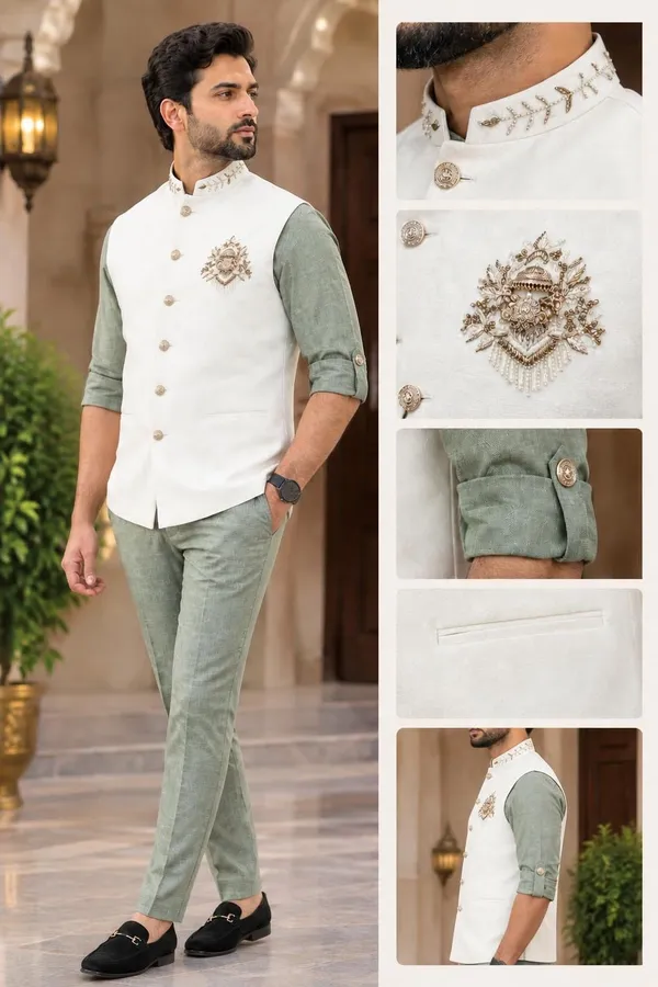 MTORA_Men's_Linen_Silk_3_Piece_Ethnic_Set_|_Shirt,_Pant_&_Modi_Jacket_/_Sleeveless_Jacket_|_Slim_Fit_|_Collar_&_Pocket_Patch_Hand_Work_|_Wedding,_Festive_&_Party_Wear