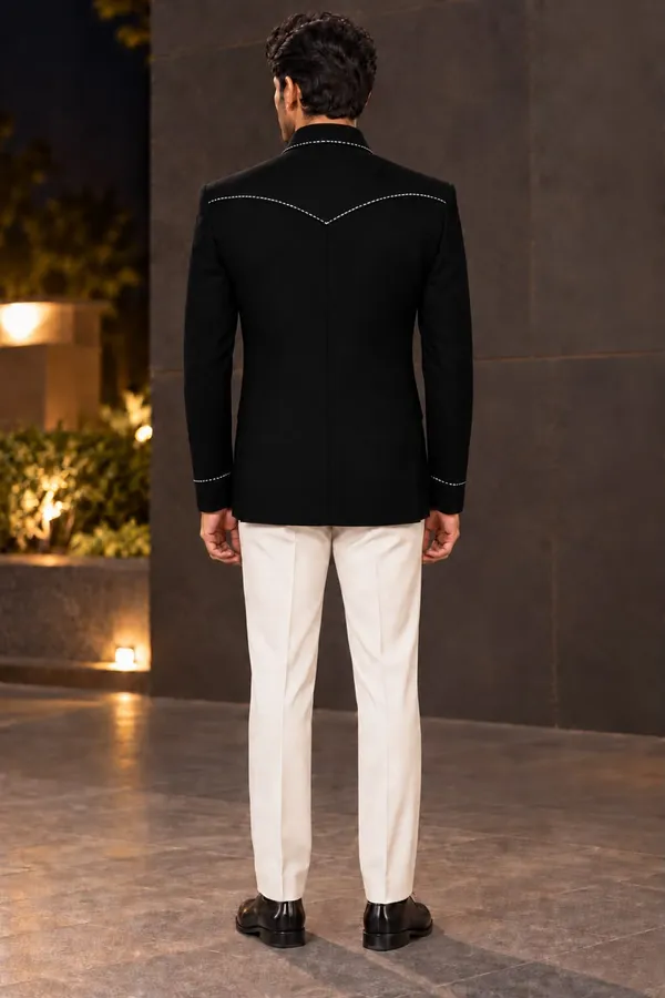 MTORA_CHAWAL-TAKA_EMBROIDERED_SHIRT_COLLAR_JACKET,_JODHPURI,_MEN'S_ETHNIC_WEAR,_4_PATCH_POCKET_WITH_UNIQUE_SHAPE,