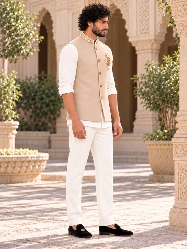 MTORA_Men's_Linen_Silk_Modi_Jacket_/_Sleeveless_Jacket_|_Slim_Fit_|_Collar_&_Pocket_Patch_Hand_Work_|_Wedding,_Festive_&_Party_Wear