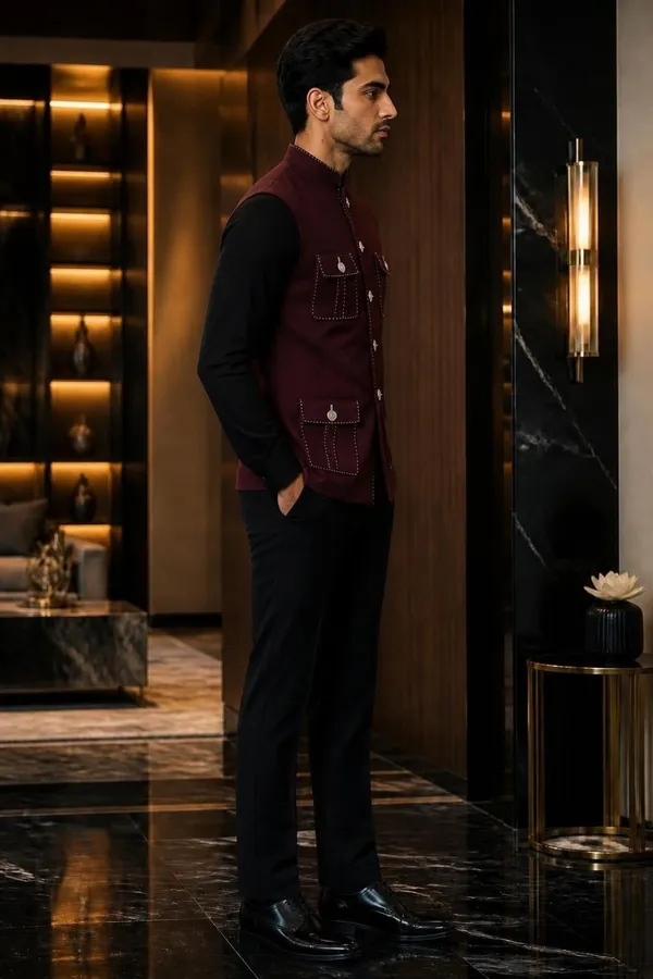 MTORA_CHAWAL-TAKA_EMBROIDERED_PREMIUM_NEHRU_JACKET_,_KOTI,_MEN'S_ETHNIC_WEAR,_4_PATCH_POCKET,_ROYAL_LOOK