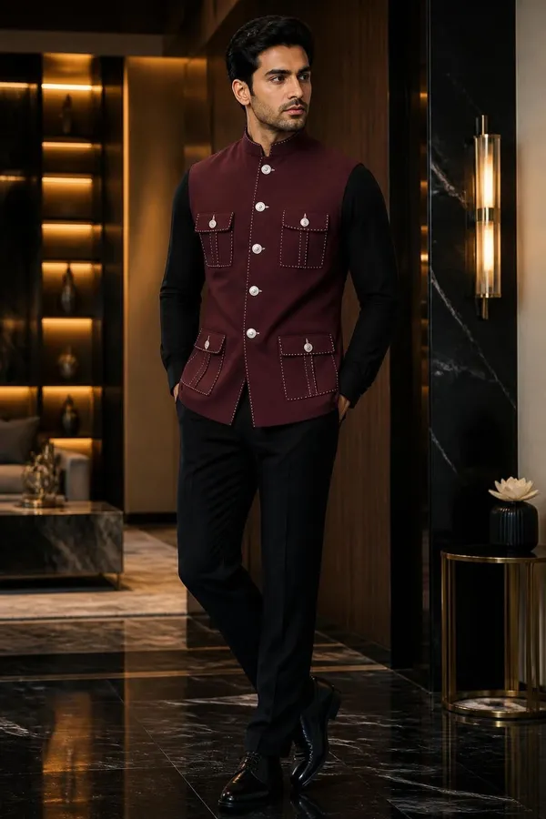 MTORA_CHAWAL-TAKA_EMBROIDERED_PREMIUM_NEHRU_JACKET_,_KOTI,_MEN'S_ETHNIC_WEAR,_4_PATCH_POCKET,_ROYAL_LOOK