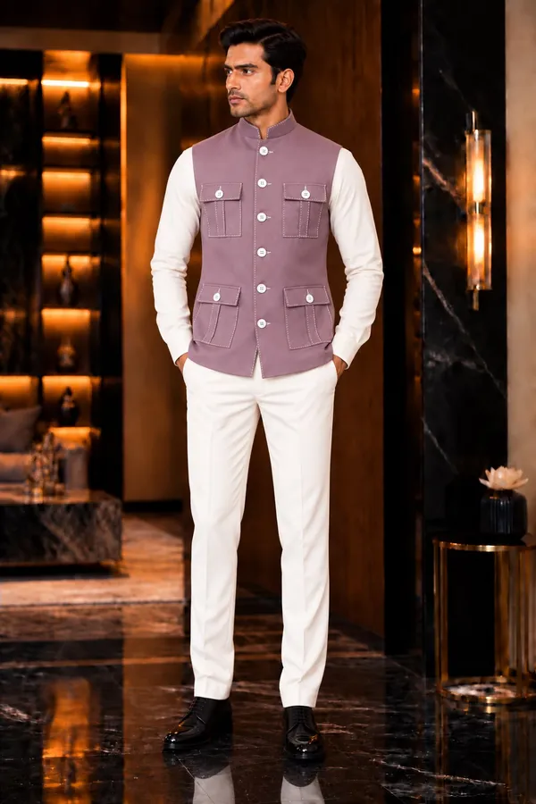 MTORA_CHAWAL-TAKA_EMBROIDERED_PREMIUM_NEHRU_JACKET_,_KOTI,_MEN'S_ETHNIC_WEAR,_4_PATCH_POCKET,_ROYAL_LOOK