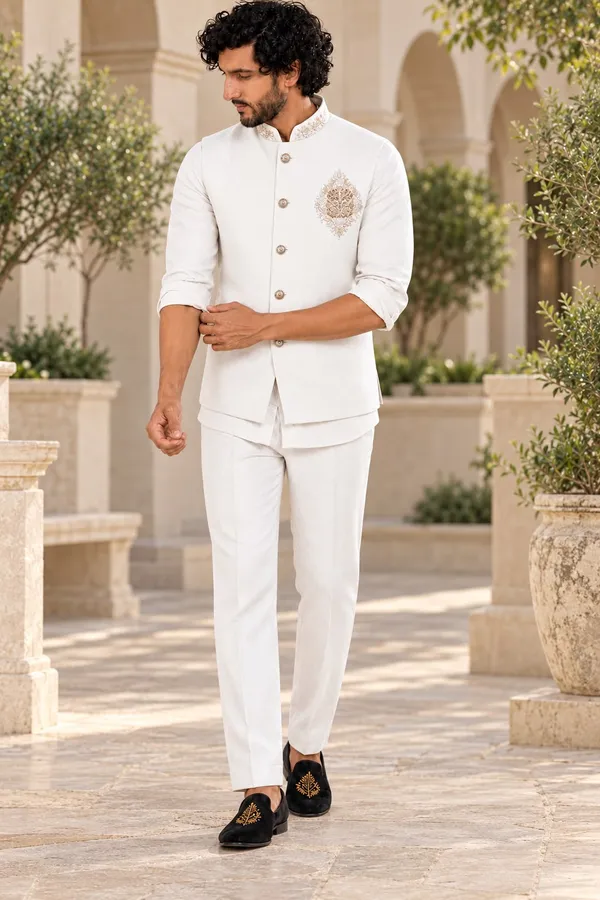 MTORA_Men's_Linen_Silk_3_Piece_Ethnic_Set_|_Shirt,_Pant_&_Modi_Jacket_/_Sleeveless_Jacket_|_Slim_Fit_|_Collar_&_Pocket_Patch_Hand_Work_|_Wedding,_Festive_&_Party_Wear