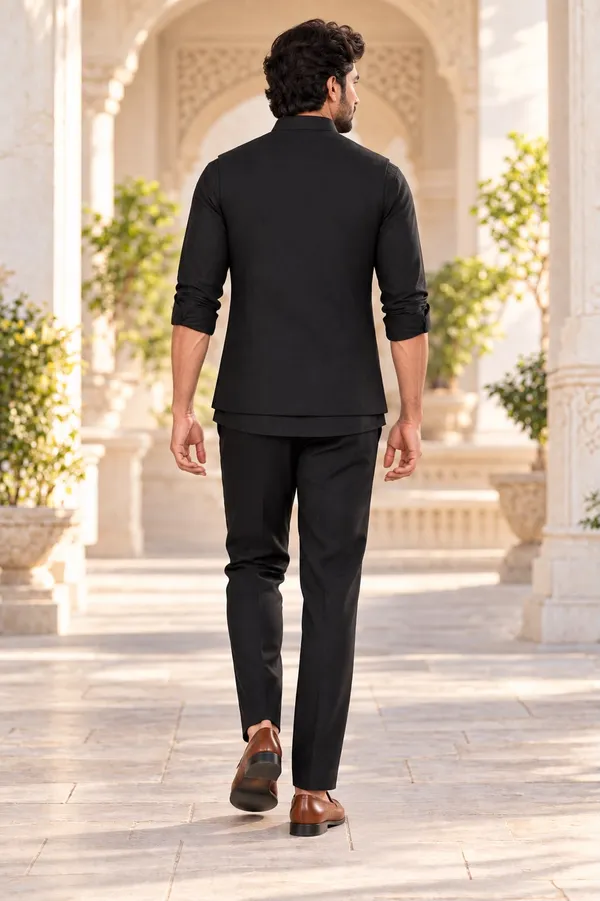 MTORA_Men's_Linen_Silk_3_Piece_Ethnic_Set_|_Shirt,_Pant_&_Modi_Jacket_/_Sleeveless_Jacket_|_Slim_Fit_|_Collar_&_Pocket_Patch_Hand_Work_|_Wedding,_Festive_&_Party_Wear