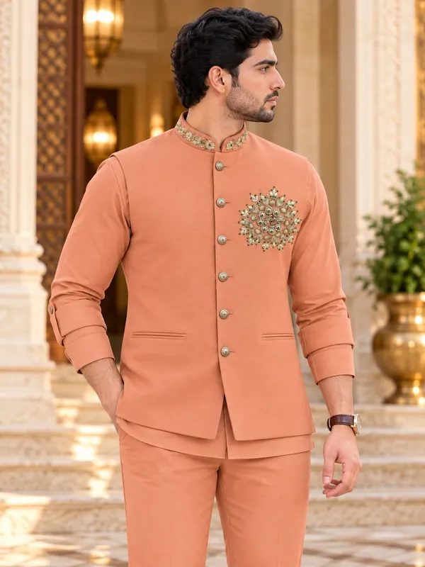 MTORA_Men's_Linen_Silk_3_Piece_Ethnic_Set_|_Shirt,_Pant_&_Modi_Jacket_/_Sleeveless_Jacket_|_Slim_Fit_|_Collar_&_Pocket_Patch_Hand_Work_|_Wedding,_Festive_&_Party_Wear