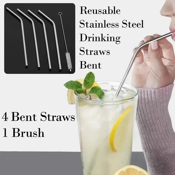 Stainless_Steel_Reusable_Drinking_Straws_With_Cleaning_Brush