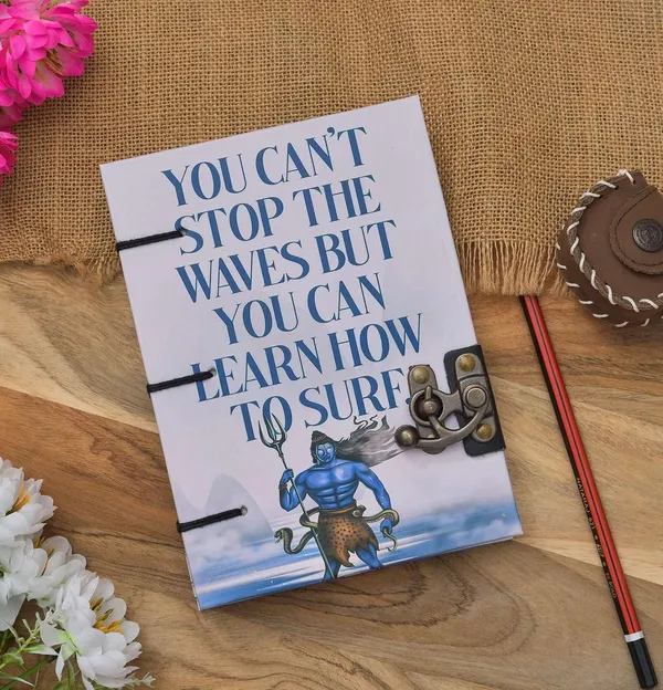 Handmade_Cardboard_Journal_With_Buckle_Lock