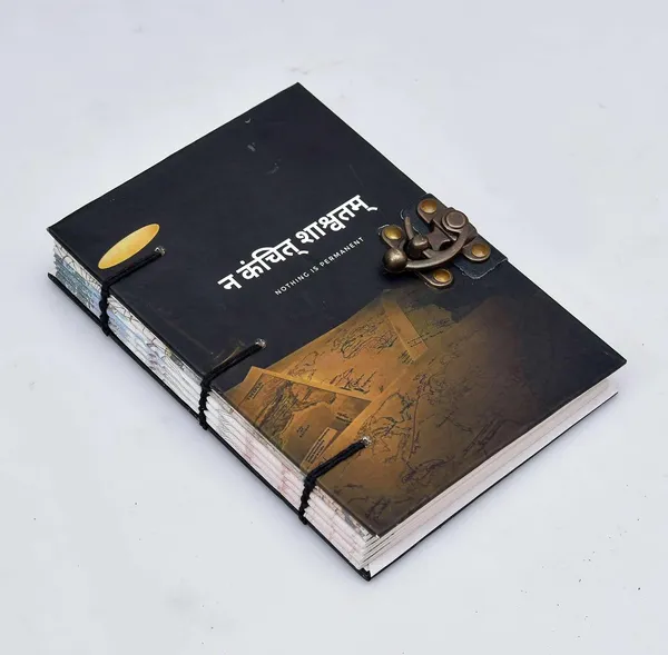 Handmade_Cardboard_Journal_With_Buckle_Lock