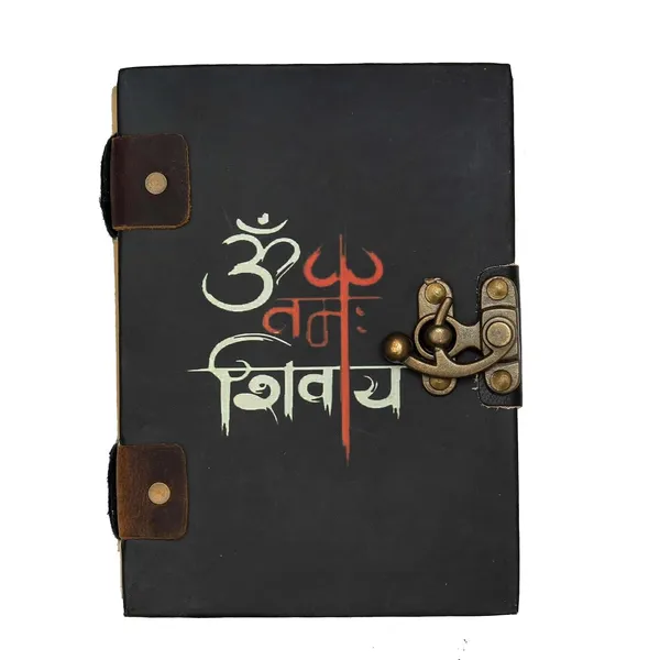 Handmade_Cardboard_Journal_With_Buckle_Lock