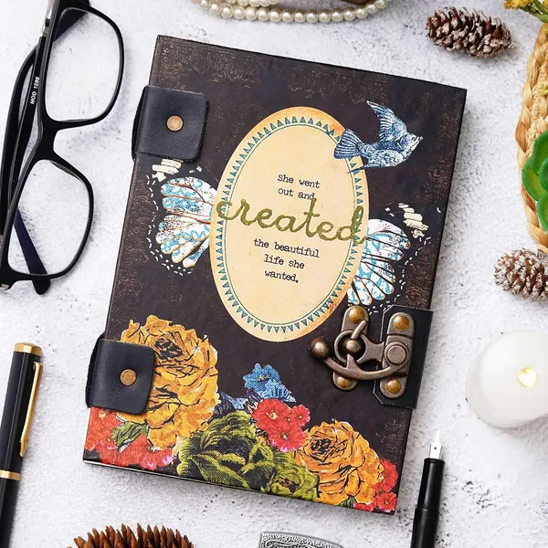 Handmade_Cardboard_Journal_With_Buckle_Lock