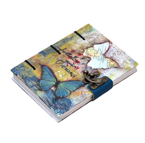Handmade_Cardboard_Journal_With_Buckle_Lock
