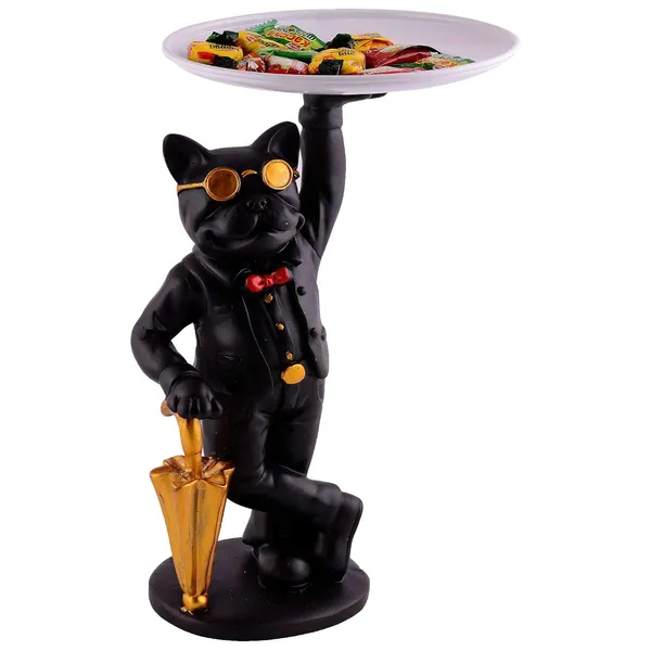 Dog_Showpiece_With_Plate