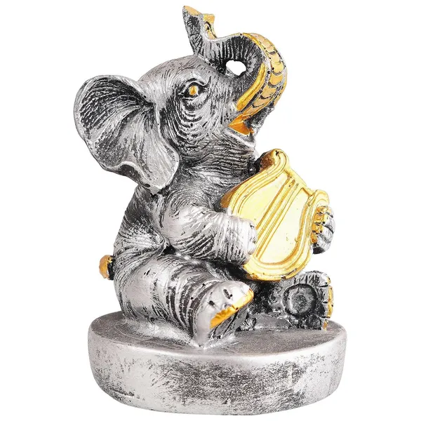 Resin_Elephant_Musical_Instrument_Showpiece