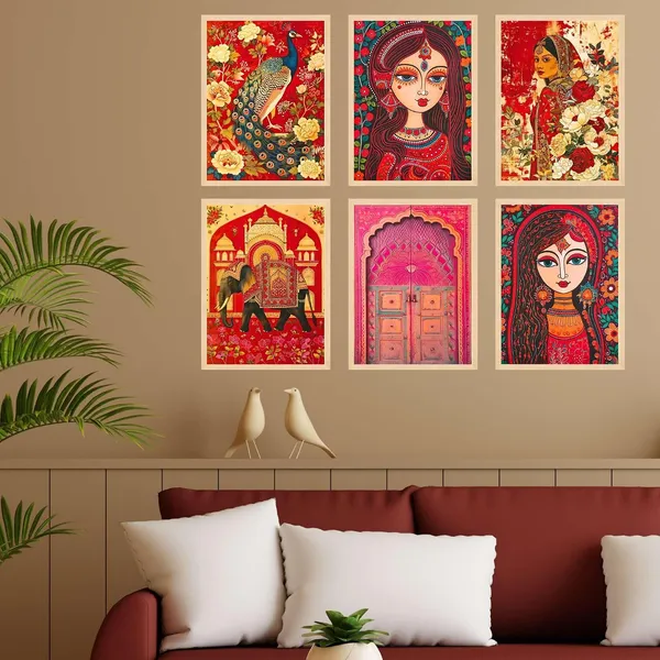 Madhubani_Framed_Wall_Painting
