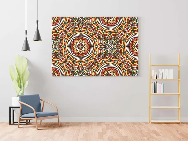 Mandala_Canvas_Painting_With_Frame