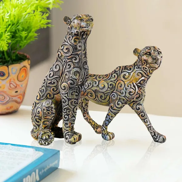 Panther_Sculpture_Figurine_Set