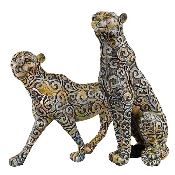 Panther_Sculpture_Figurine_Set