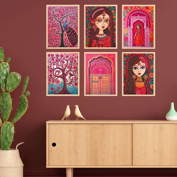 Madhubani_Framed_Wall_Painting