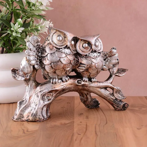 Owl_Family_Showpiece_Statue_On_Tree_Branch