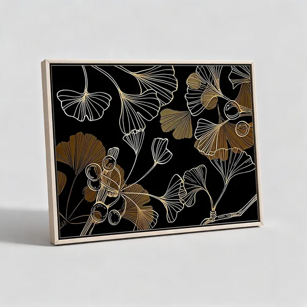 Framed_Canvas_Flower_Painting