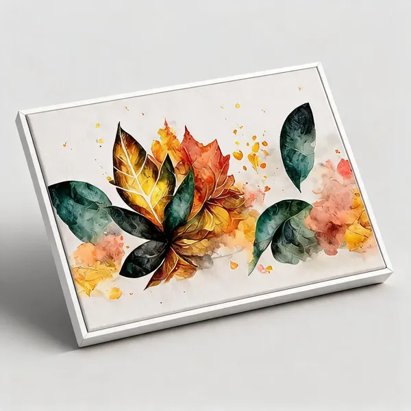 Framed_Canvas_Flower_Painting